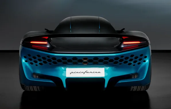 Rear view, Pininfarina, Apricale, Viritech, hydrogen hypercar