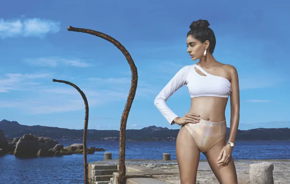 Girl, hot, sexy, eyes, smile, beautiful, figure, model