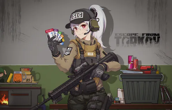 Anime, Game, Escape from Tarkov, EFT