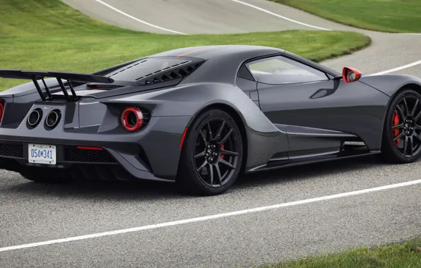 Coupe, Ford, Ford GT, track, 2019, Carbon Series Edition