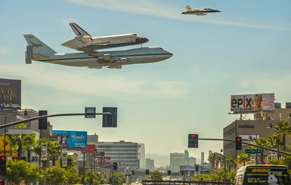 Picture CA, Shuttle, NASA, Los Angeles, Los Angeles, California, shuttle, Endeavour