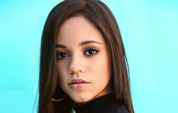 Look, portrait, makeup, actress, Jenna Ortega, Jenna Ortega