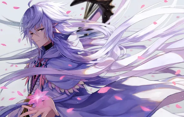 Anime, art, Magic, Fate Stay Night, MAG, Merlin, Fate stay night, Fate / Grand Order