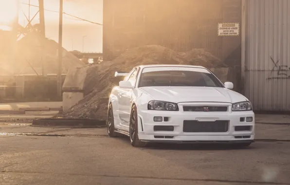 Wallpaper Nissan, GT-R, Skyline, Nissan Skyline, R34, GT-R R34, Nissan ...