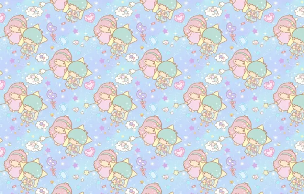 Picture background, texture, anime, art, girl