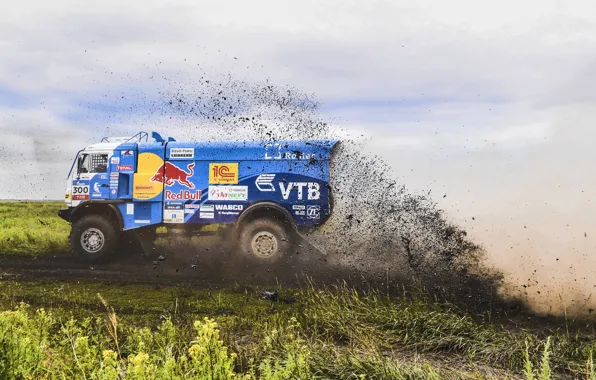 Picture The sky, Nature, Speed, Truck, Race, Master, Dirt, Beauty