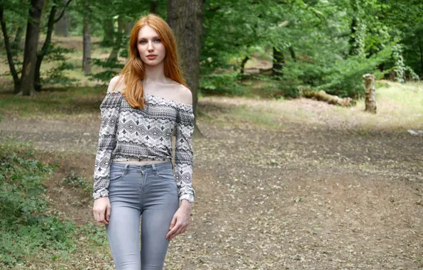 Picture summer, face, hair, figure