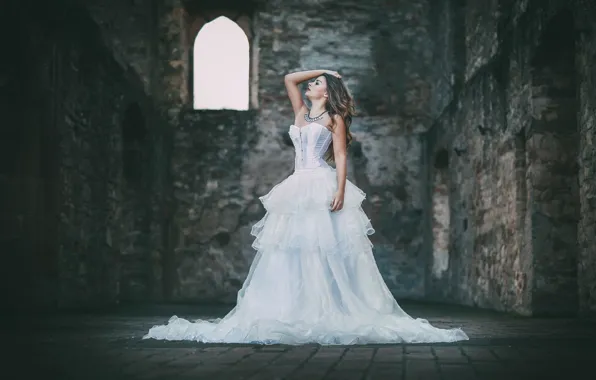 Look, girl, pose, model, dress, Alexander Glockner