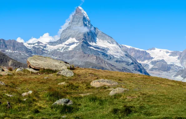Nature, Switzerland, Mountain, Landscape, Matterhorn, Zermatt