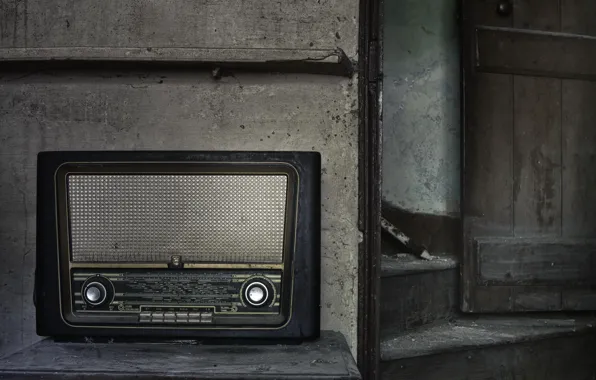 Background, radio, receiver