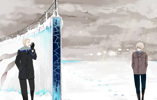 Snow, Germany, Prussia, hetalia, Axis powers hetalia