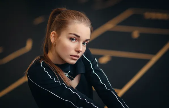 Picture look, girl, face, model, makeup, lips, beautiful, Jiri Tulach