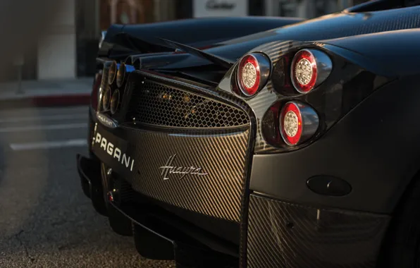 Picture Pagani, carbon, rear, To huayr, Huayr To Pagani