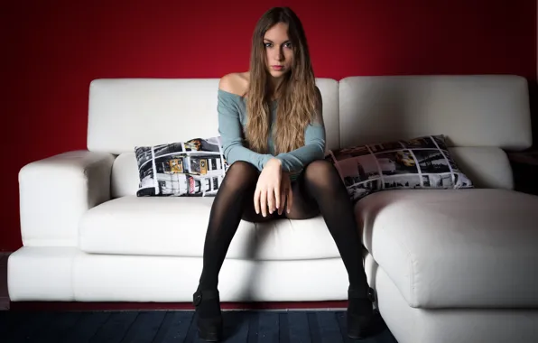 Picture look, sofa, model, legs, Anna