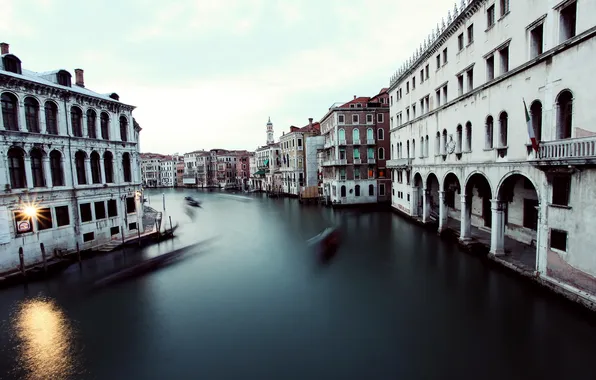 Italy, gondolas, venice