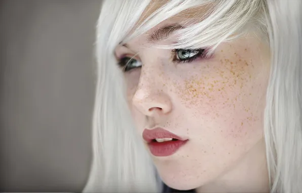 Model, blonde, freckles, girl, women, Devon jade, Devon Jade