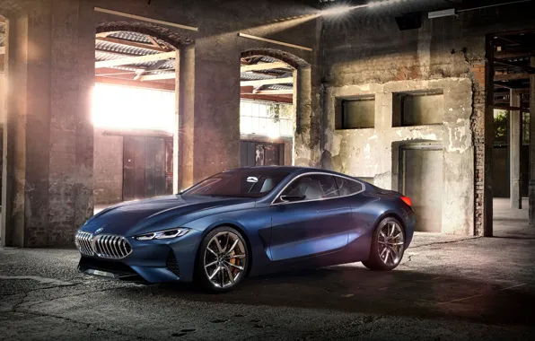 Concept, coupe, Gran Turismo, BMW 8, 8-Series, the eighth series