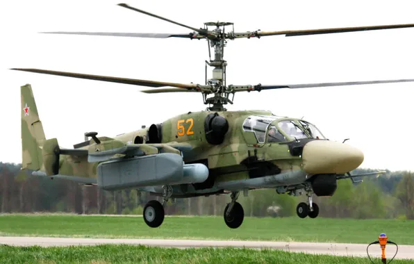 Picture weapons, helicopter, ka-52, Vzletka