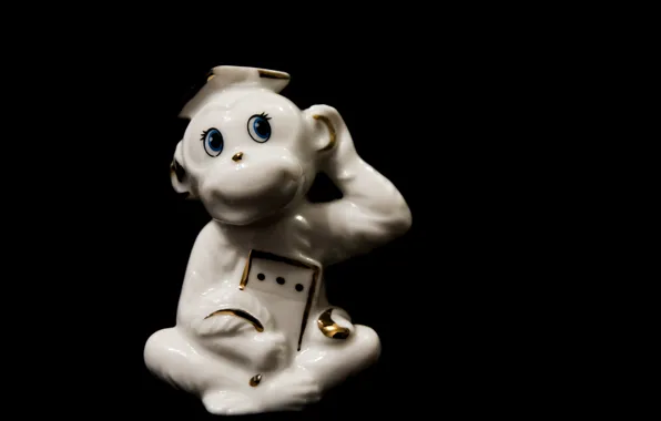 Minimalism, monkey, monkey, minimalism, figure, statuette