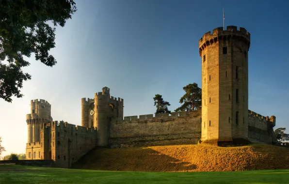 Picture England, Warwickshire, Warwick castle