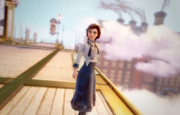 The game, Bioshock Infinite, Elizabeth, Irrational games