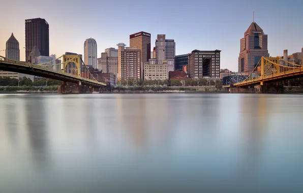 The city, home, bridges, Pittsburgh