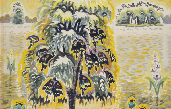 Picture 1959, Charles Ephraim Burchfield, Golden Dream