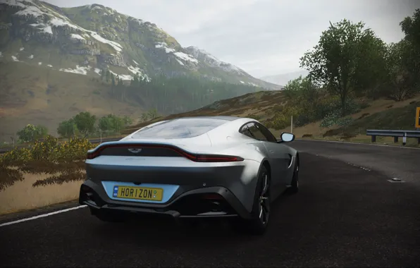 Picture Aston Martin, Road, Forza Horizon 4