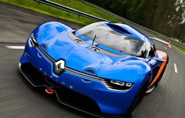 Auto, Concept, the concept, Renault, the front, Alpine, A110-50