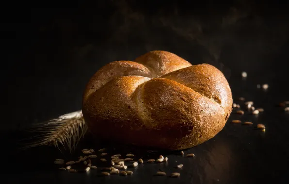 Background, food, bread