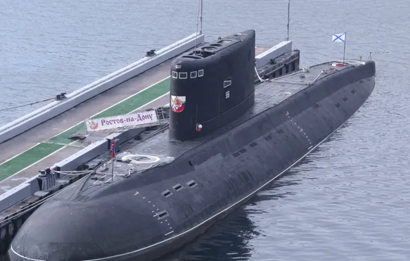 Boat, underwater, diesel, The Black Sea Fleet, the project 636.3, Rostov-on-don