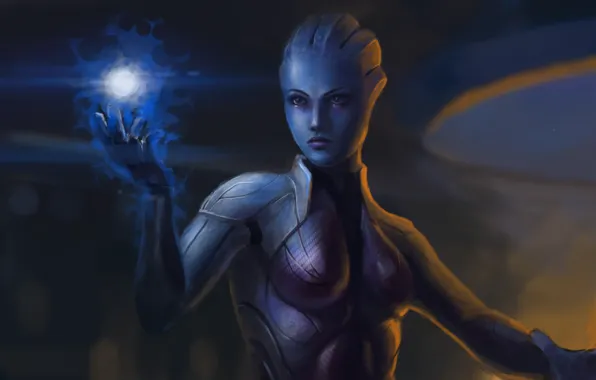 Mass effect, Liara, liara, mass effekt