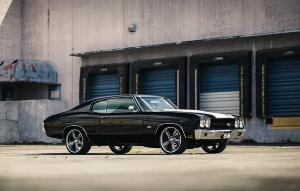 Picture Black, Wheels, Chevelle SS