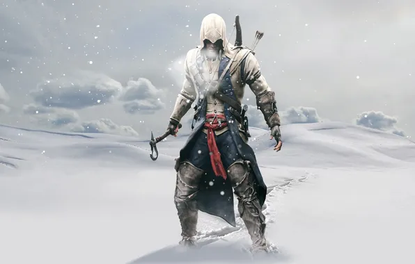 Picture winter, Ubisoft, Assassin’s Creed, Connor, Assassin’s Creed III, Connor Kenuey, Ubisoft Montreal, Connor Kenway
