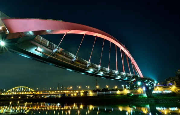 Night, the city, Taiwan, Taipei City