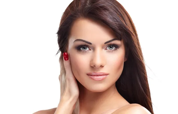 Picture look, girl, portrait, brunette