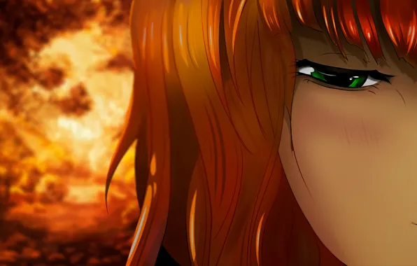Girl, Autumn, Anime