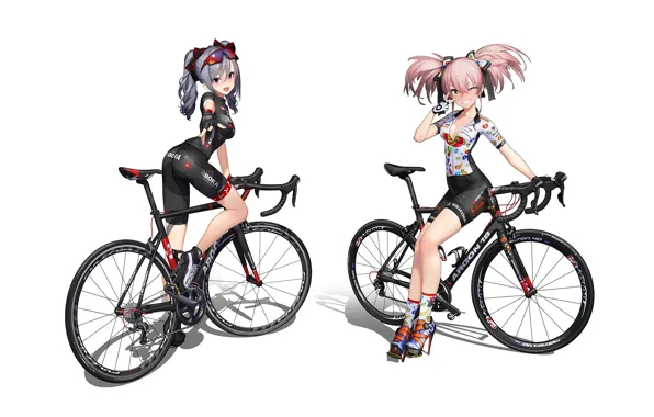 Sport, bicycle, anime, pretty, beauty, asian, manga, Cinderella
