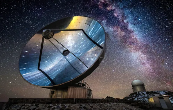 Picture Chile, starry sky, Chile, Observatory, 2022, The Chair, ESO Observatory