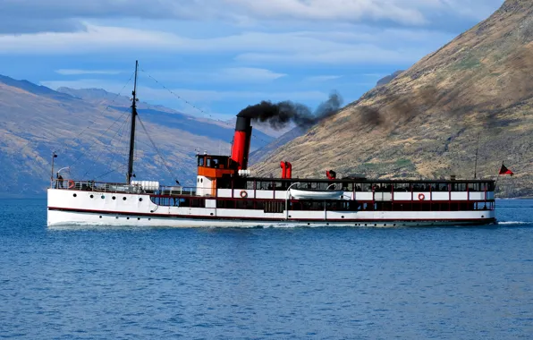 Picture retro, Canada, steamer, phulka