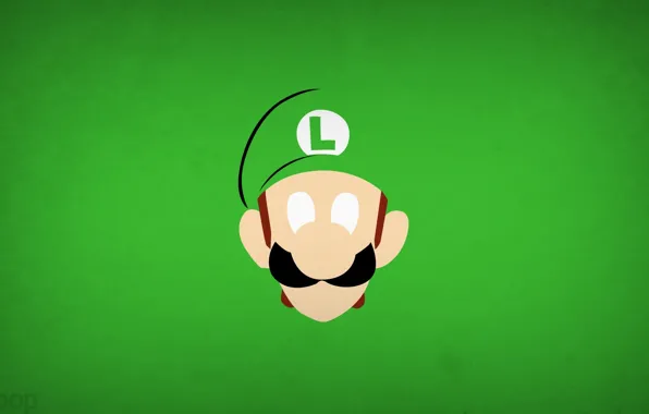 Picture the game, minimalism, Luigi, blo0p, Super Mario