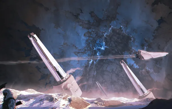 Flight, planet, mans, camera, the machinery of death