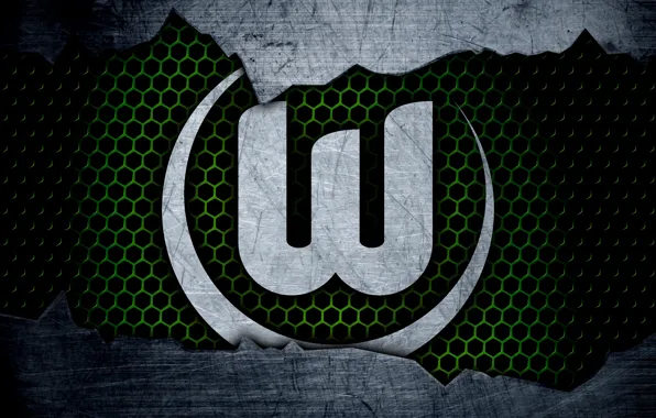 Wallpaper, sport, logo, football, Wolfsburg