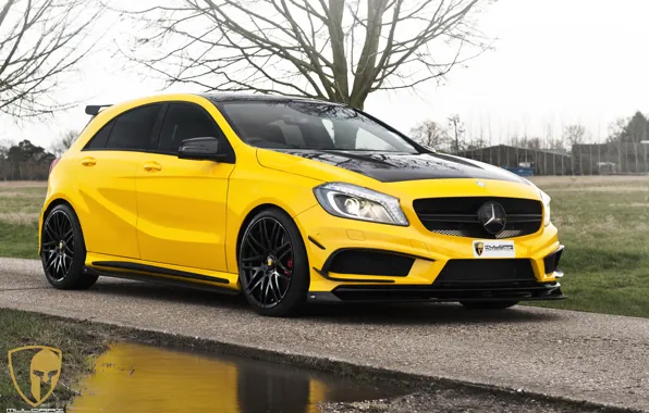 Picture Mercedes, AMG, A45, automotive, A45AMG, mulgari