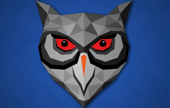 Picture abstraction, owl, bird