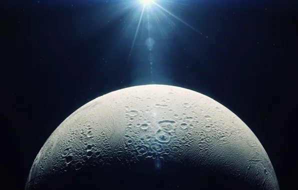 Space, Saturn, Enceladus