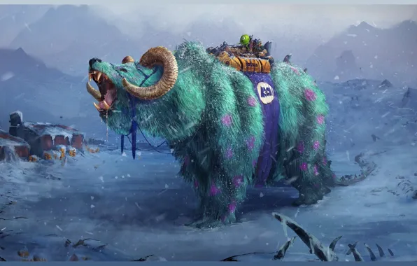 Picture art, journey, Monsters Inc., Michael "Mike" Wazowski