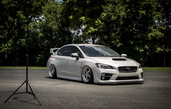 White, subaru, wrx, sti