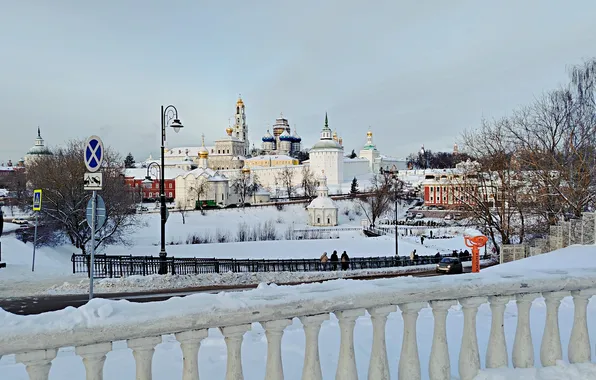 Cathedral, The monastery, Holy Trinity Sergius Lavra