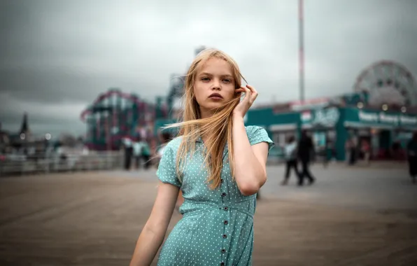 Picture girl, Anastasia, look, portrait